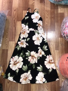Đầm yếm hoa vnxk