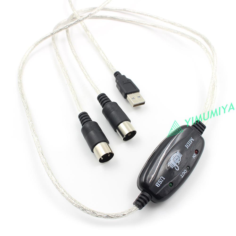 Cáp Chuyển Đổi Midi Sang Usb Cho Máy Tính