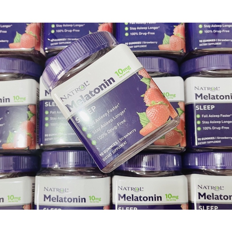 Kẹo ngủ Natrol Gummies Melatonin dinh dưỡng cải thiên giấc ngủ 10mg 140 viên hàng Mỹ • 𝑷𝒆𝒓𝒇𝒕𝒆𝒆 𝑺𝒕𝒐𝒓𝒆