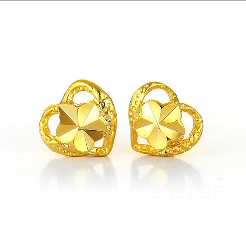 Khuyên Tai Mạ Vàng 18k Thiết Kế Sang Trọng Thời Trang
