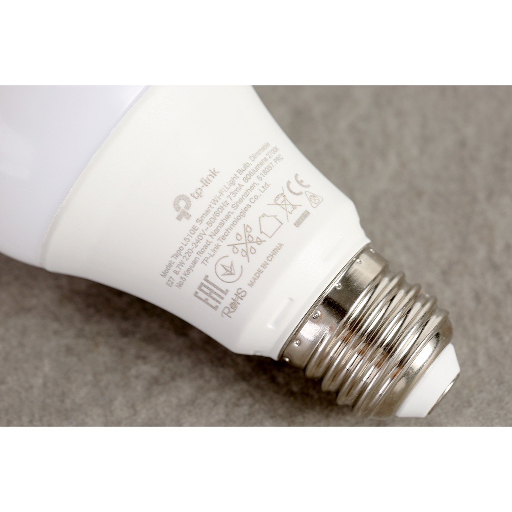 Bóng đèn thông minh wifi TP-Link Tapo L510E led RGB điều chỉnh độ sáng tiết kiệm năng lượng - VDS SHOP