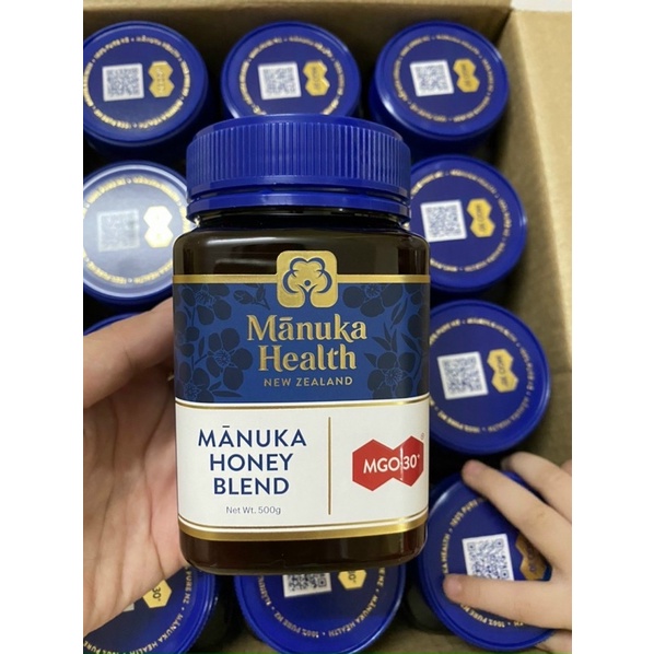 Mật ong Manuka - Honey Manuka Health MGO 30+ New Zealand Hộp 500g