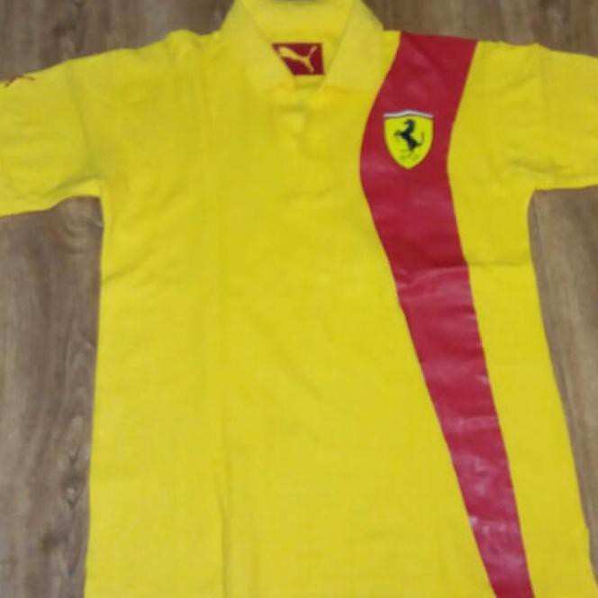 Áo Polo Puma Ferrari Cổ Bẻ Thời Trang Trẻ Trung