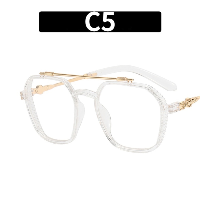 Mắt Kính Gọng Kim Loại Phong Cách Retro Thời Trang Cho Nam