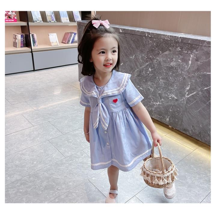Váy bé gái từ 8-22kg, 1-6 tuổi - Chất đũi mềm mặc cực dễ chịu cho gái yêu, váy thủy thủ hàng chuẩn sizHongvybaby