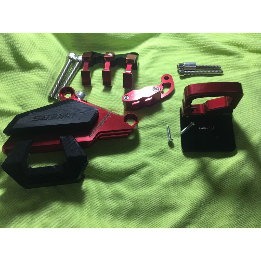 COMBO BỘ BIKER CNC CAO CẤP CHO SH 2017-2019  ( 4 chi tiết liệt kê bên dưới)