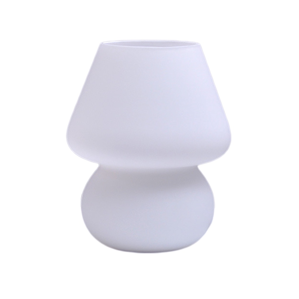 Đèn ngủ để bàn hình cây nấm dùng làm đạo cụ trang trí nội thất cổng USB phong cách hiện đại vintage