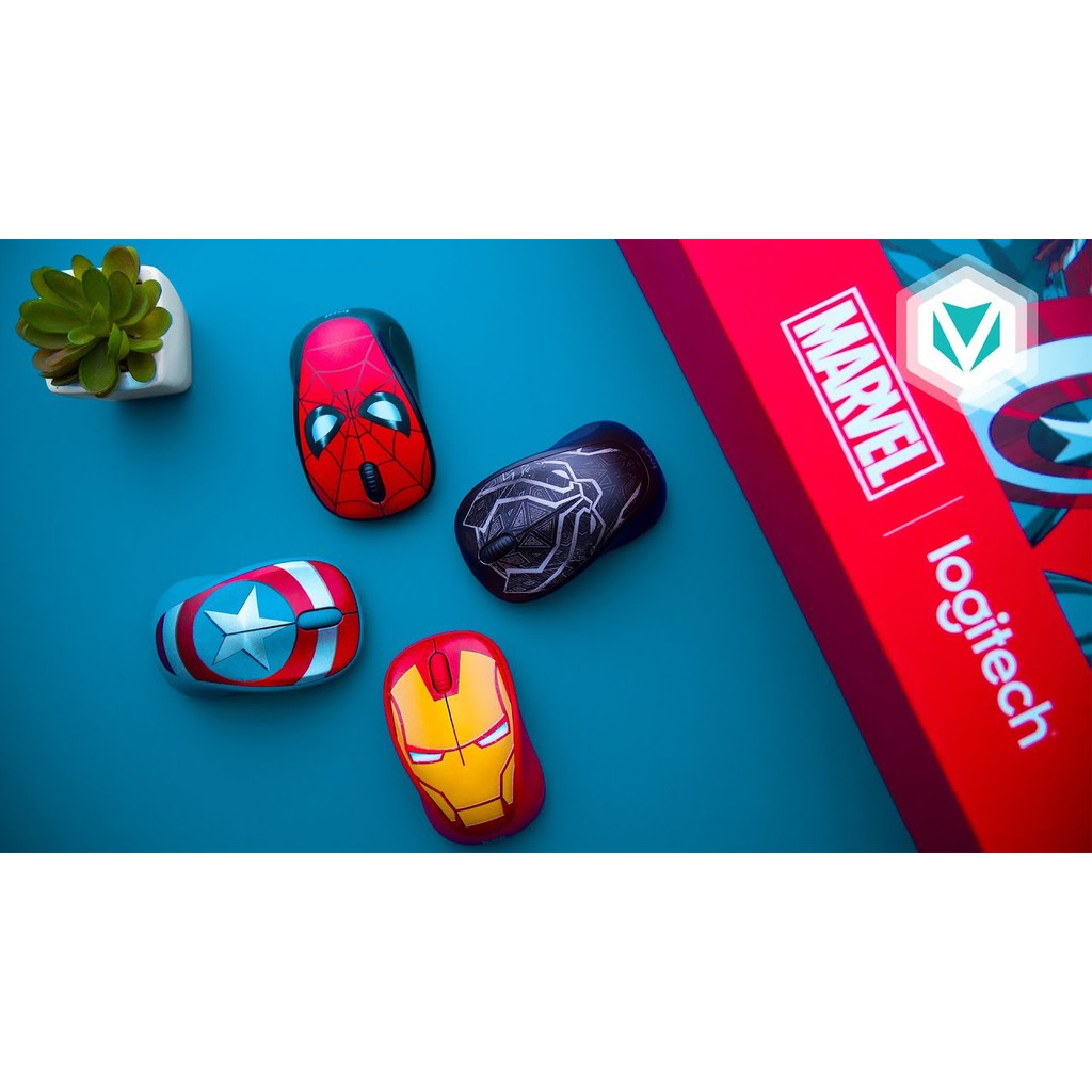 Chuột Logitech M238 không dây Marvel Collection - Chính hãng Digiworld | BigBuy360 - bigbuy360.vn