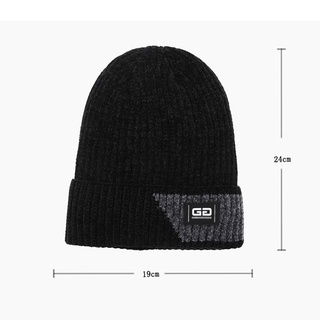 Mũ Beanie Len GD - Nón Len Đen Cá Tính