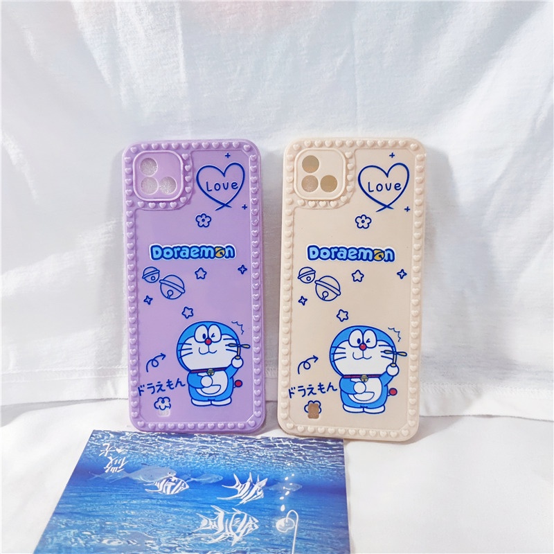 Ốp Điện Thoại Mềm In Hình Doraemon Dễ Thương Cho Vivo Y20 Y20i Y20S Y12S Y33S Y21 Y21S Y21T Y12 Y15 Y17 Y12i