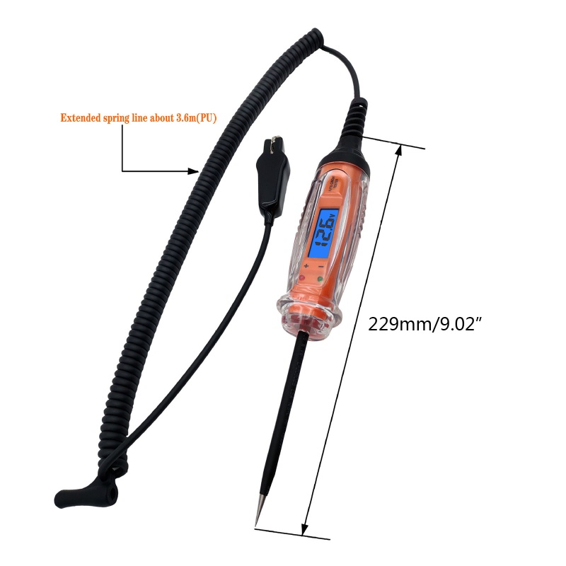 Dây Lò Xo Nối Dài Cho Màn Hình LCD Kỹ Thuật Số DC 142-inch