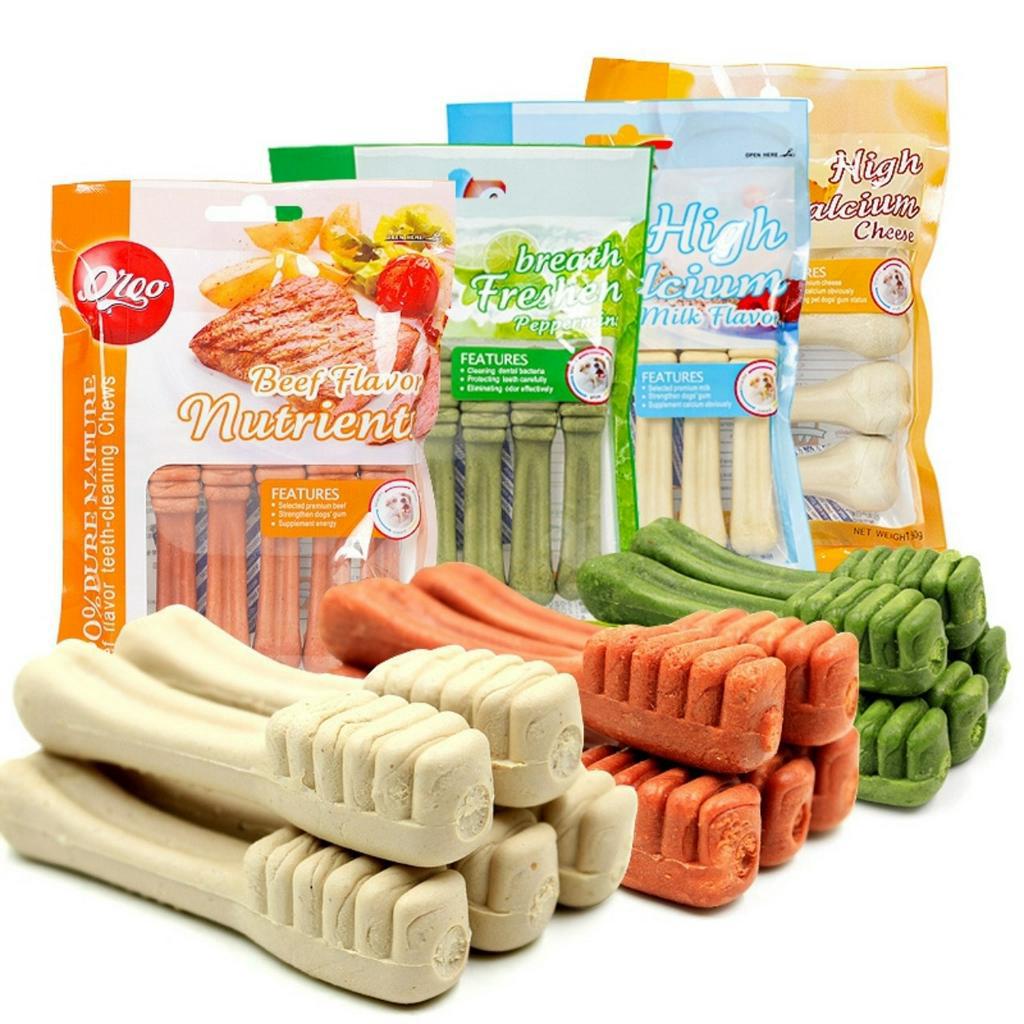 Xương gặm sạch răng thơm miệng cho chó Orgo 90g