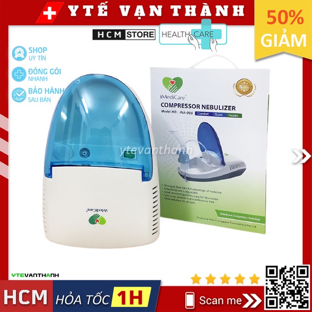 Máy Xông Khí Dung Mũi Họng Imedicare INA-09S (iNA 09S) | (Singapore) -VT0077