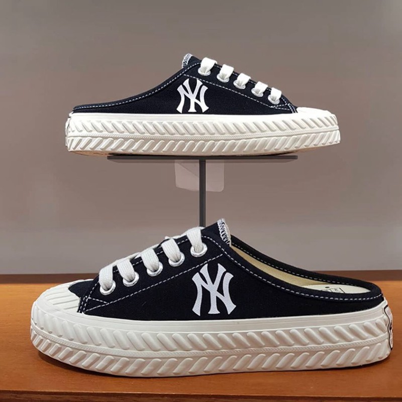 [Hàng Cao Cấp] Giày sục nữ độn đế thể thao sneaker in NY 𝐌𝐋𝐁 PlaySport thời trang ulzzang siêu Hot đi cực xinhkute TH-53