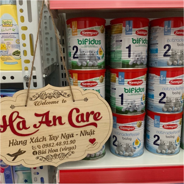 Sữa SEMPER BIFIDUS - Nga 400gr date 2022