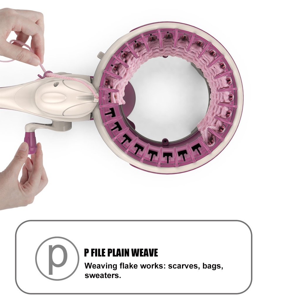 Máy Đan Len Thủ Công 24 Kim Hình Trụ Chất Lượng Cao