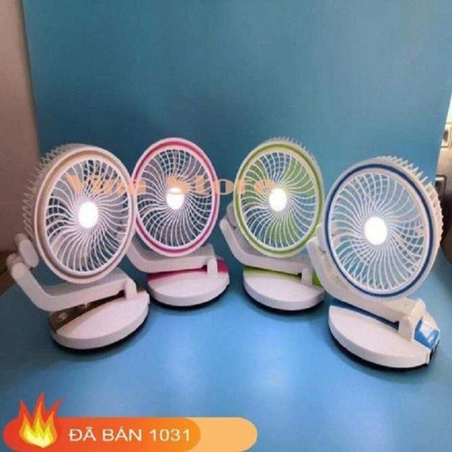 quạt sạc tích điện