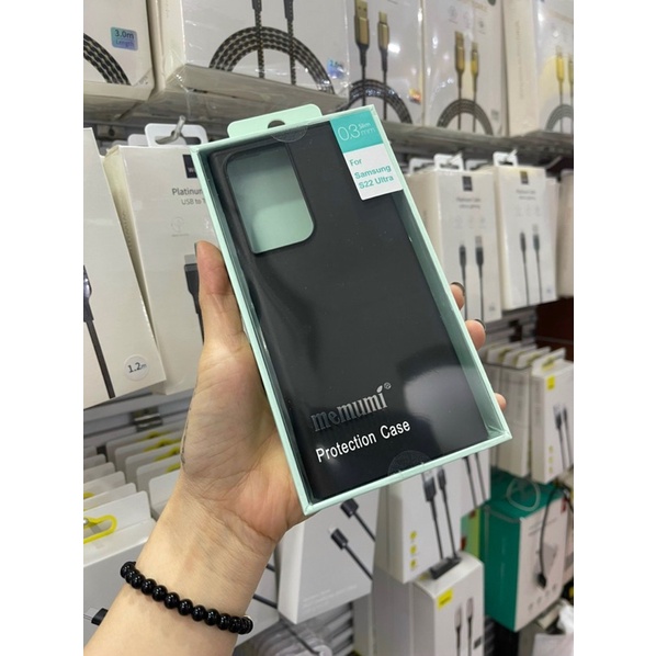 Ốp lưng Memumi Samsung S23,S23 PLUS,S23 ULTRA,S22 Ultra, S22, S22 Plus siêu mỏng 0,3mm chống Vân tay chính hãng