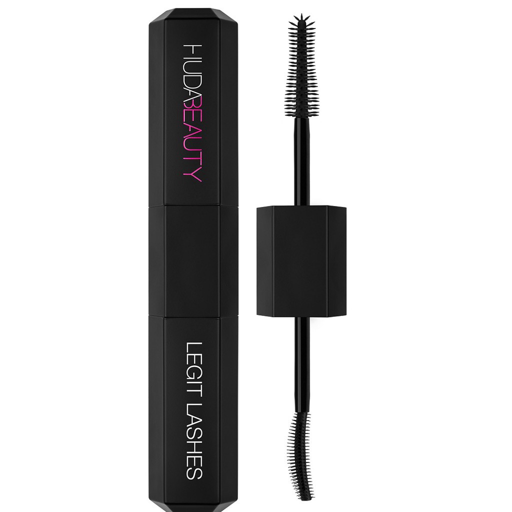 Mascara Huda Beauty 2 Đầu Làm Dày Dài Và Cong Mi Khi Trang Điểm, Chống Thấm Nước, Lâu Trôi
