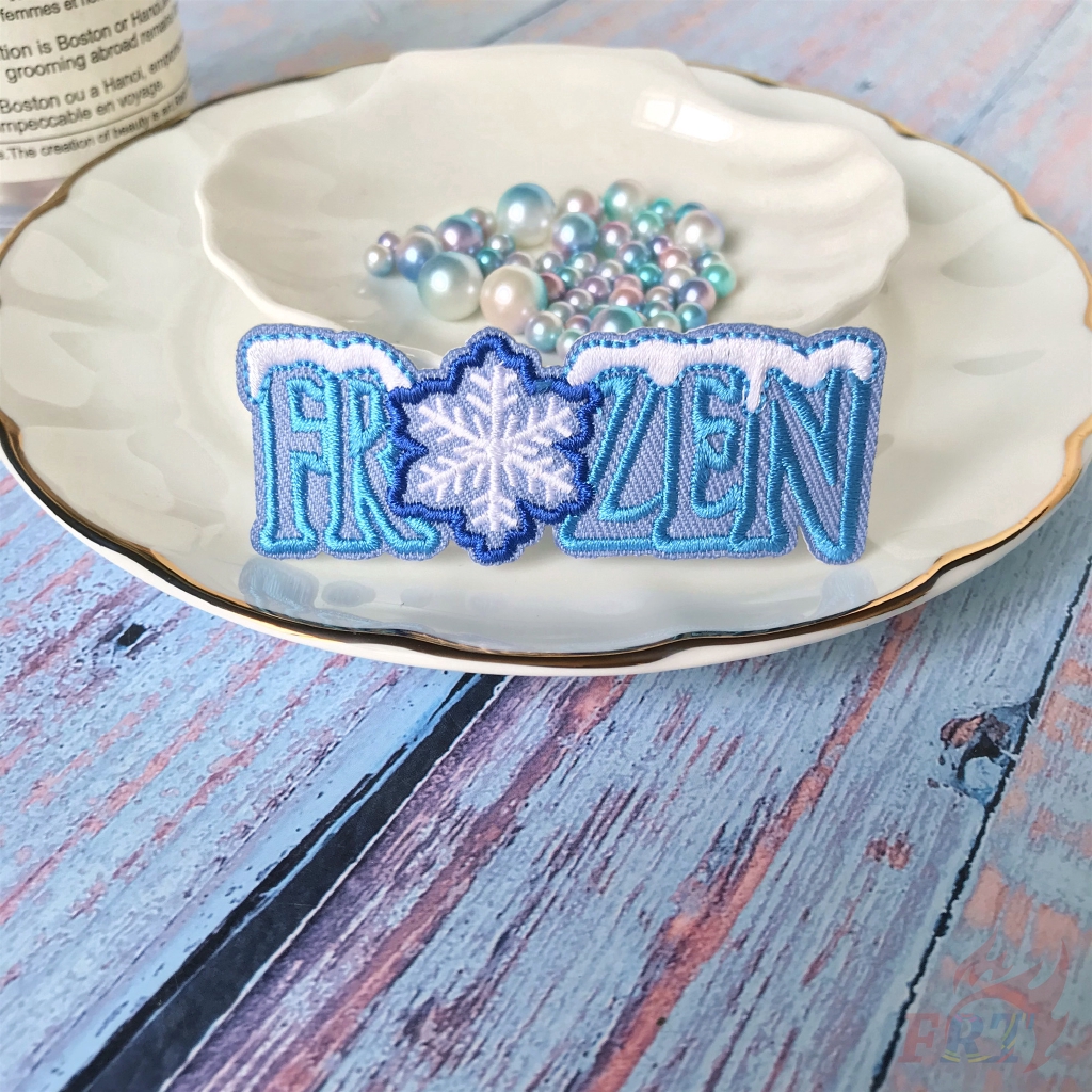 Miếng Vá Ủi Trang Trí Hình Công Chúa Elsa Xinh Xắn