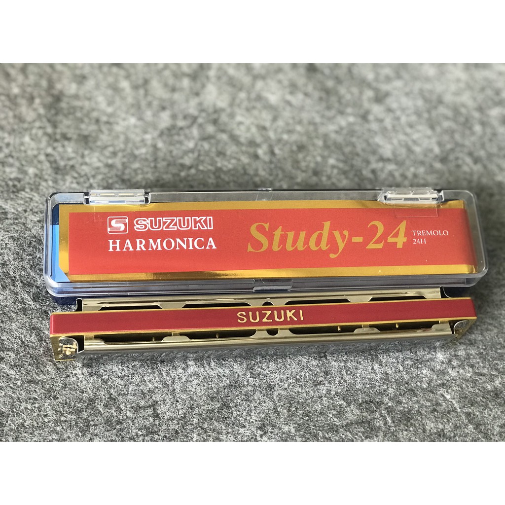 Kèn harmonica Suzuki Study-24 tremolo 24H