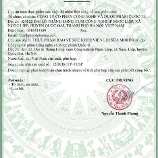Viên Lợi Sữa Moringa