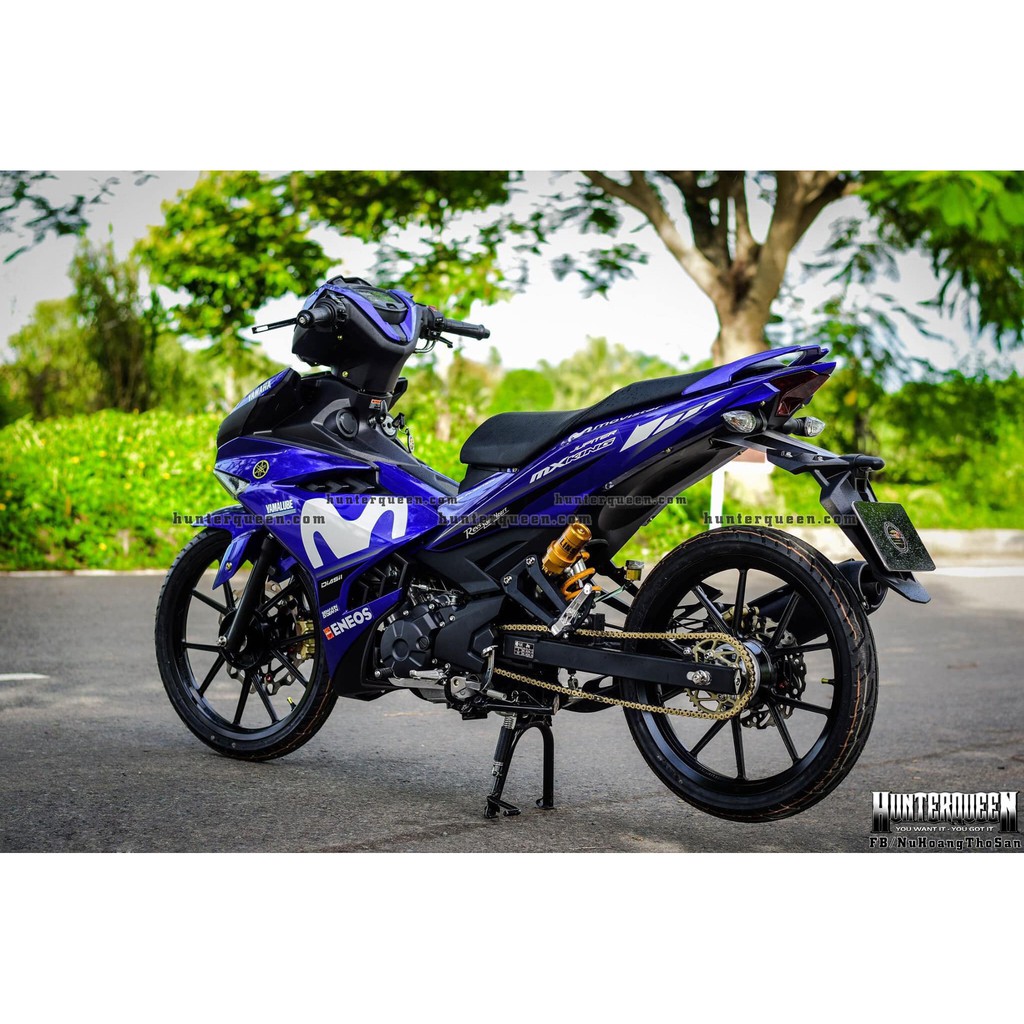 Tem rời cho xe Exciter 150. Movistar GP 2019 đơn giản. Decal bền màu, không bong tróc