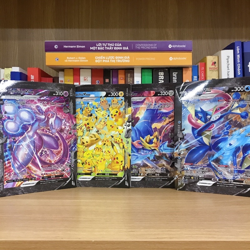 01 thẻ bài Pokemon in theo kích thước lớn 12.6x17.6cm  - Duy nhất có tại shop