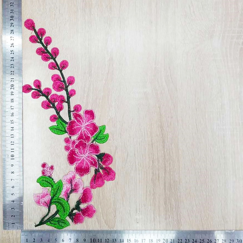 1 Miếng Dán Ủi Thêu Hình Hoa Hồng
