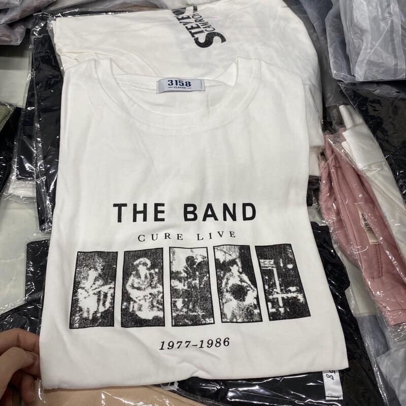 Áo Thun 3158 THE BAND Chất Cotton Tuyết Nhung Loại 1 Samsam4896