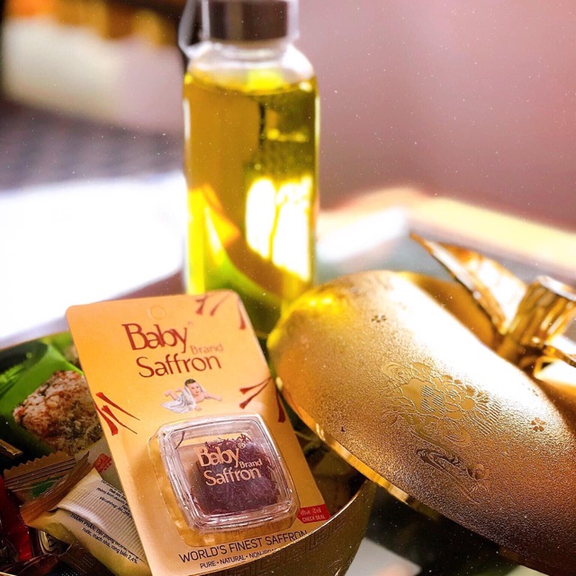 COMBO 3 GRAM NHUỴ HOA NGHỆ TÂY TỐT NHẤT ẤN ĐỘ BABY SAFFRON [DATE 10.2022]