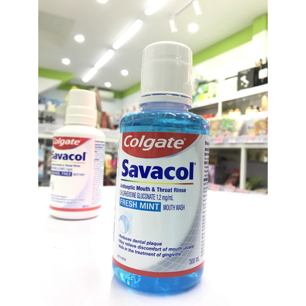 NƯỚC SÚC MIỆNG DIỆT TRÙNG COLGATE SAVACOL 300ml