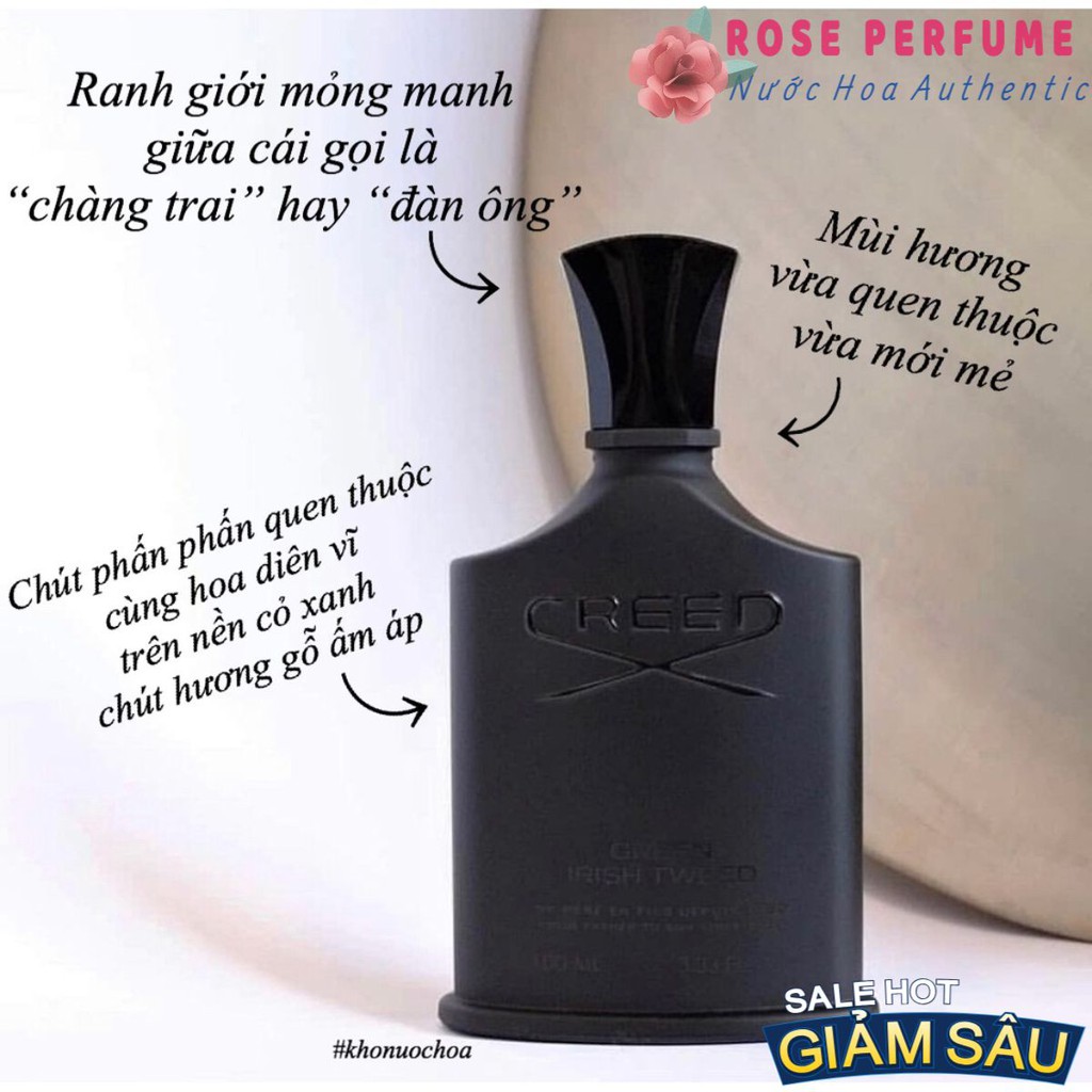 ✅ Nước Hoa Creed Green Irish Tweed Test 5ml/10ml ✅ -yumi