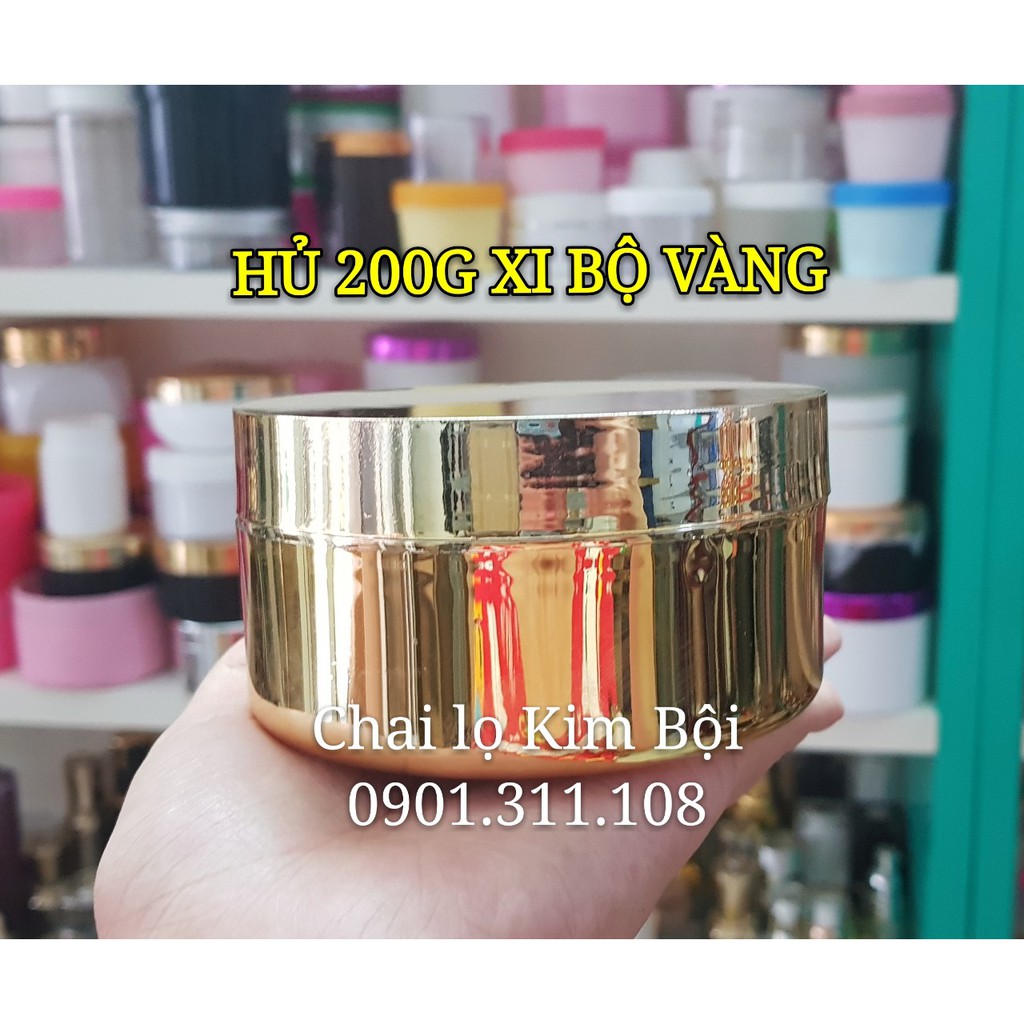 COMBO 20 HỦ ĐỰNG KEM 200g BỘ VÀNG ÓNG ÁNH 460.000