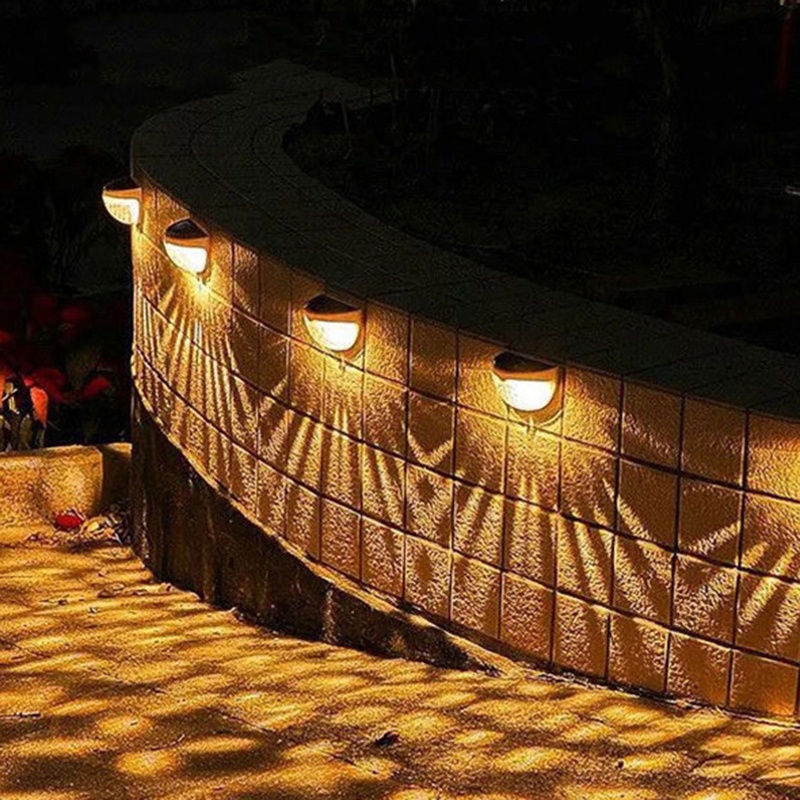 Đèn Led 6 Bóng Năng Lượng Mặt Trời Chiếu Sáng Sân Vườn