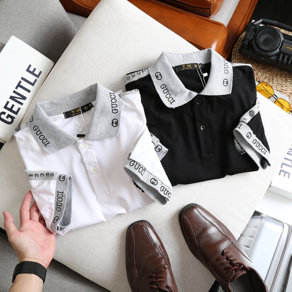 Áo thun nam cổ bẻ Muradfashion, áo polo nam chất vải cotton cao cấp hot trend 2021 NT1025 | BigBuy360 - bigbuy360.vn