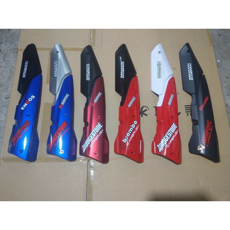 Ốp pô chụp đích pô ex155 exciter155 ex155 sơn màu cao cấp