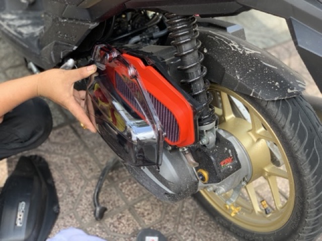 Ốp bô E Zhipat chính hãng gắn Vario/Airblade/Pcx