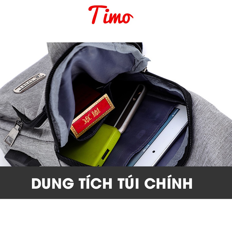 Túi Chéo Nam, NỮ Hàng Đẹp Chất Vải Dù Cao Cấp Nhiều Ngăn Tiện Lợi Mẫu Hotrend 2020 [ MÃ DAUT5K ] | BigBuy360 - bigbuy360.vn