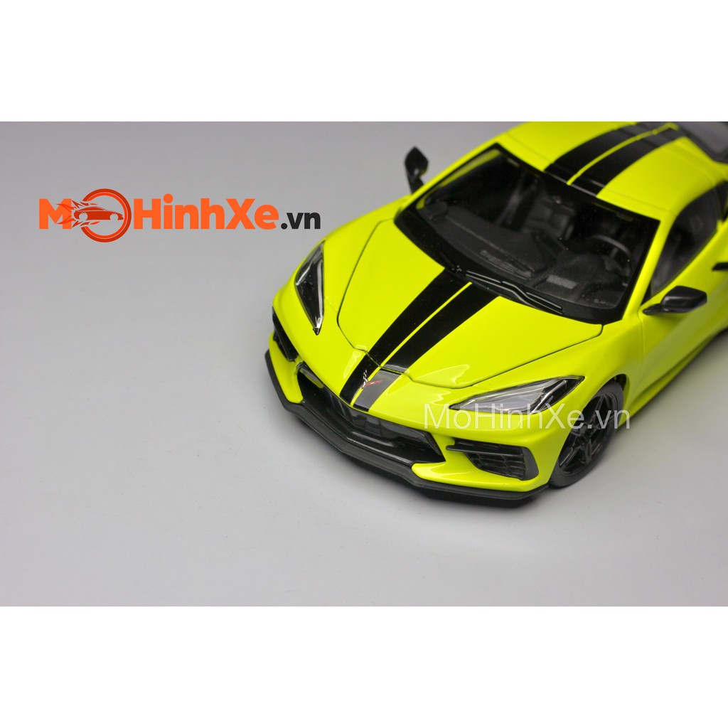 MÔ HÌNH XE CORVETTE STINGRAY COUPE 2020 1:24 MAISTO