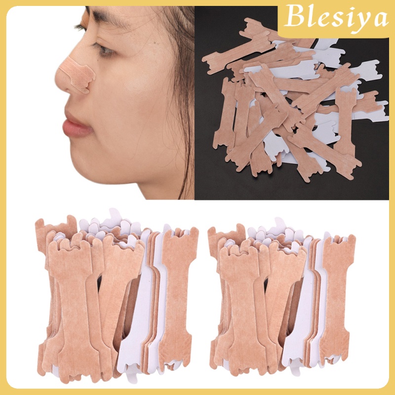 [Hàng mới về] Set 150 dải dán mũi chống ngáy thông gió loại bỏ nghẹt