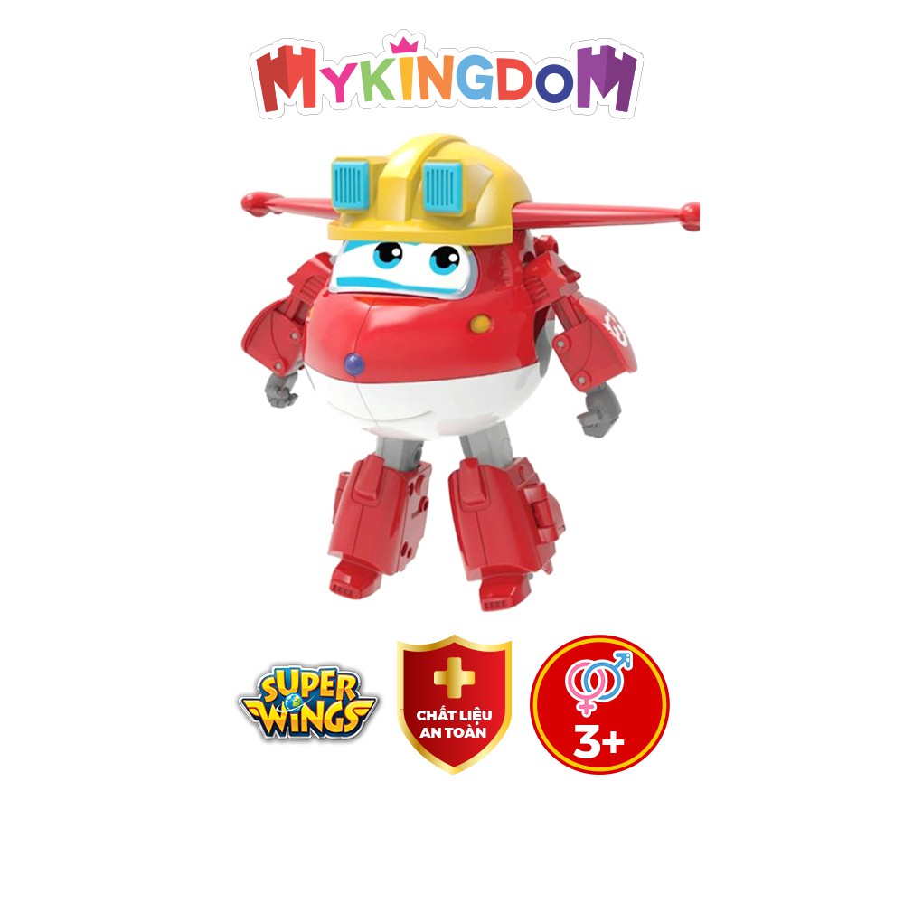 Đồ Chơi Mô Hình SUPERWINGS Robot Biến Hình Cỡ Lớn Jett Xây Dựng YW730211