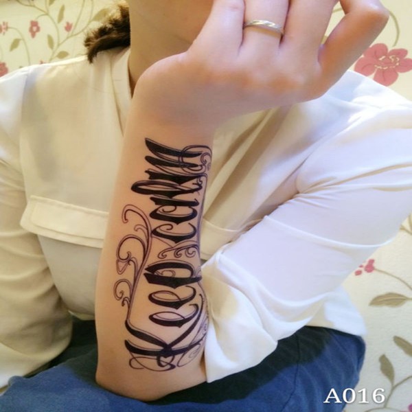 [ SIÊU GIẢM GIÁ TATTOO NAM ] Hình xăm dán tatoo chữ KEEPCALM - miếng dán hình xăm ...