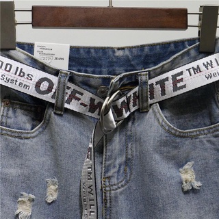 Thắt lưng vải off white