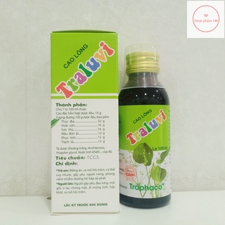 Cao lỏng Traluvi 100ml Traphaco