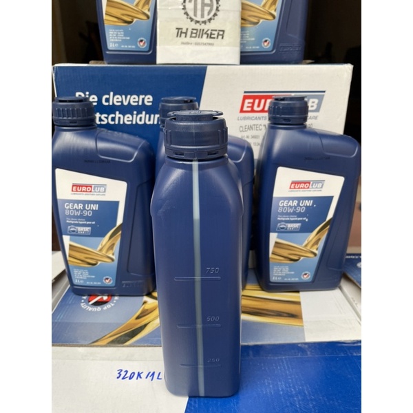 Dầu nhớt hộp số  Eurolub Gear Uni 80W-90 1L