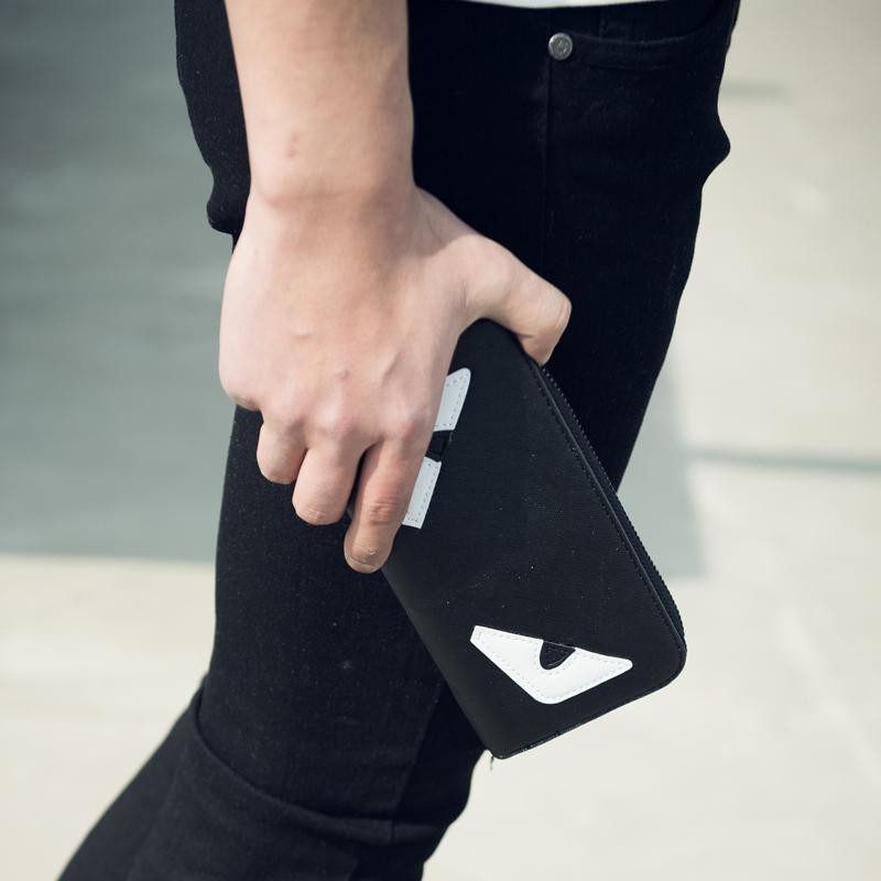 [Mã FAMAYWA2 giảm 10K đơn 50K] FREESHIP - Bóp ví cầm tay đôi mắt quỷ, ví da nam cao cấp, không bong không nổ da | BigBuy360 - bigbuy360.vn