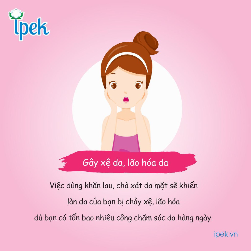 Bông tẩy trang Ipek 80 miếng | BigBuy360 - bigbuy360.vn