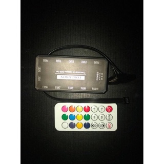 5 Fan Led Coolmon + 1 Hub + 1 Remote Coolmoon