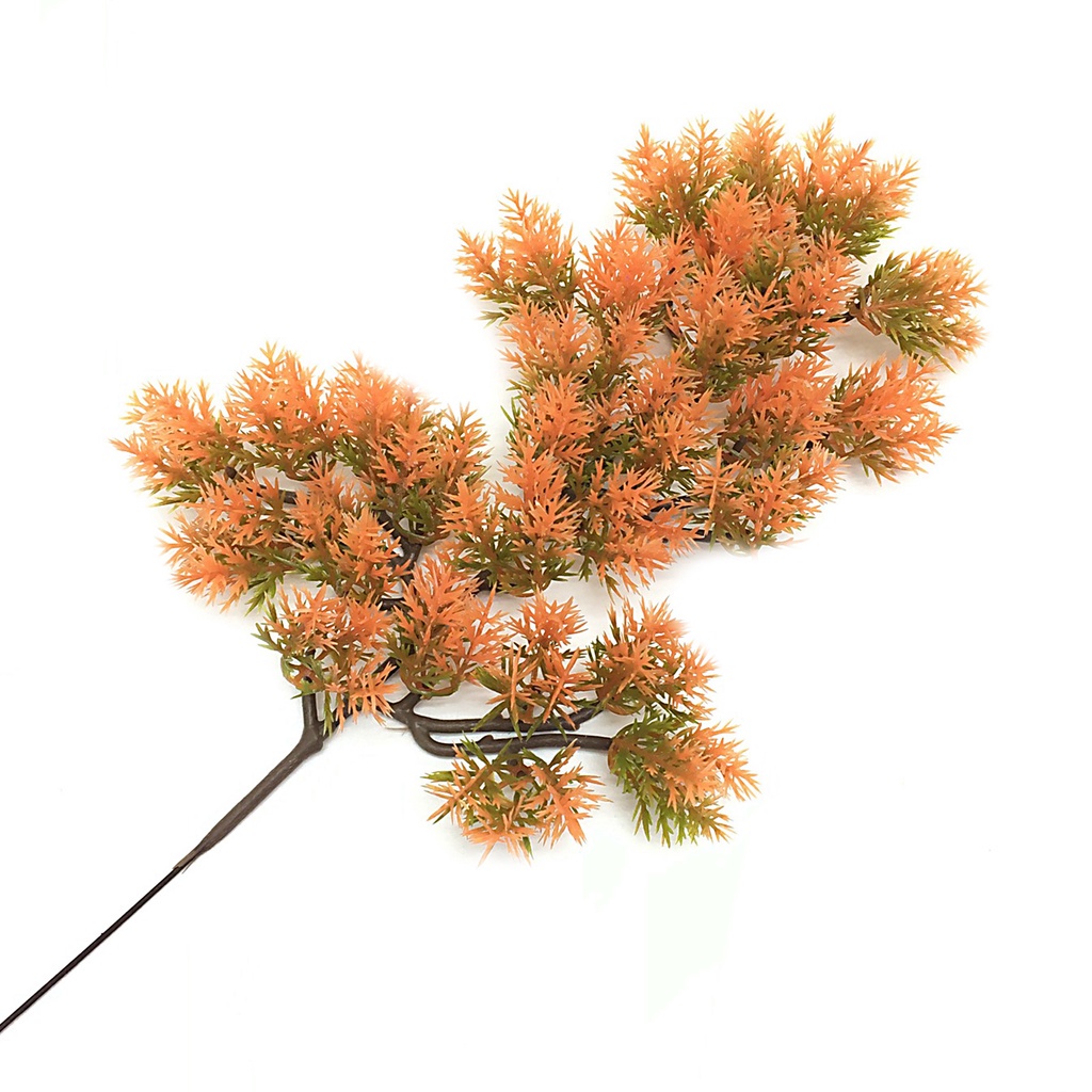 Cây lá thông nhân tạo bằng nhựa dùng trang trí để bàn